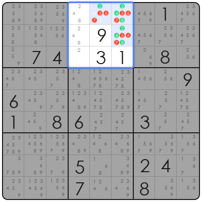 sudoku combinations